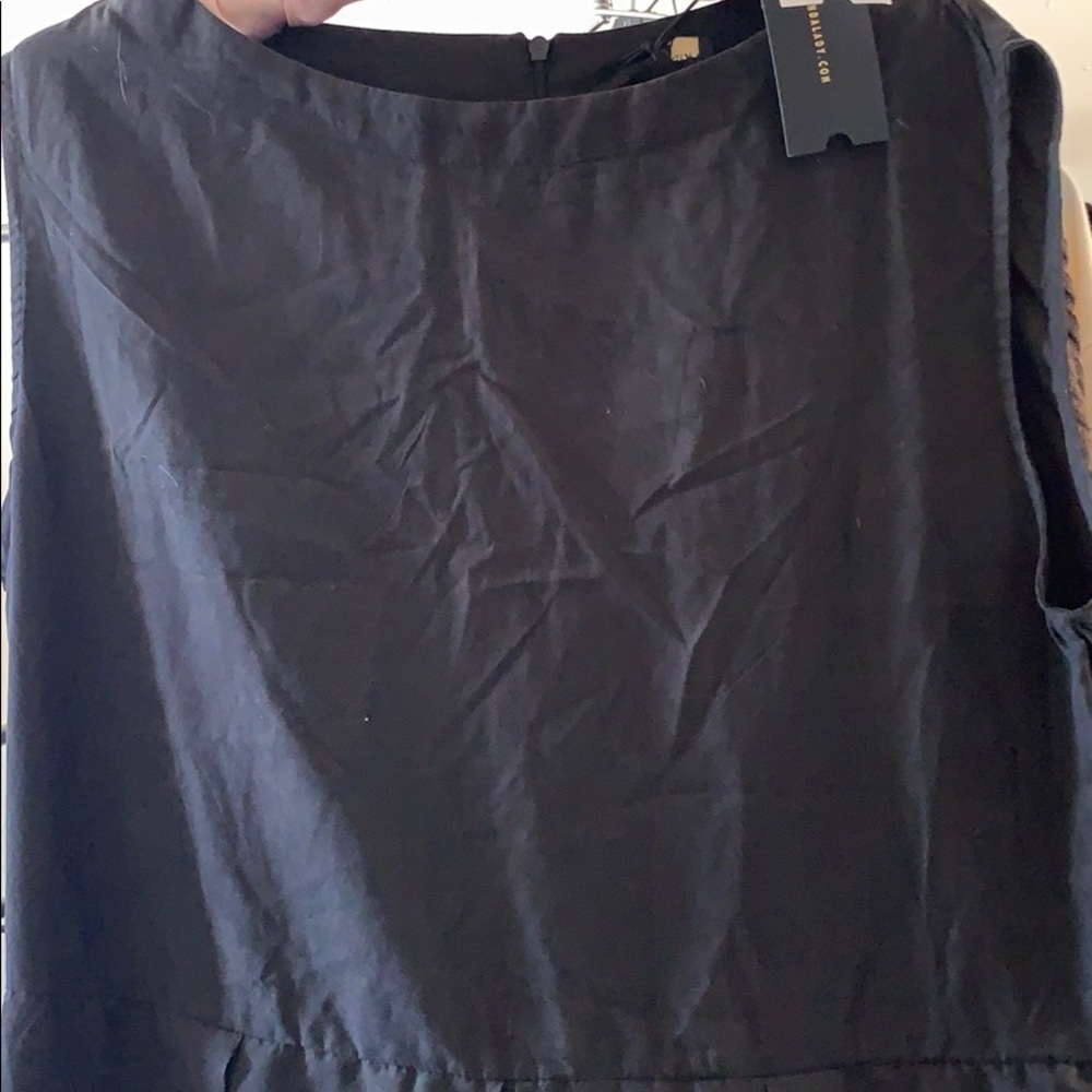 Black Jumpsuit with skirt